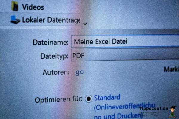 Excel Als Pdf Speichern So Einfach Geht Das Tippscout De