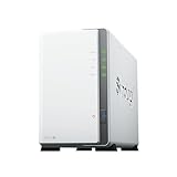 Synology DS223J 2 Bay Desktop NAS, weiß