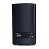 WD 4TB My Cloud EX2 Ultra 2-bay NAS - Network Attached Storage RAID, file sync, streaming, media...