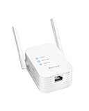 BrosTrend WLAN Bridge, WLAN to LAN Adapter mit LAN Anschluss 300Mbit/s 2,4GHz Band, RJ45 Ethernet in...