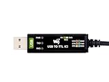Waveshare Industrial USB to TTL (C) 6pin Serial Cable, FT232RNL Chip, Multi Protection Circuits, for...