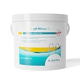 BAYROL e-pH-Minus Granulat 6 kg- senkt schnell & effektiv einen zu hohen pH Wert im Pool - einfache...