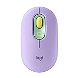 Logitech POP Mouse, Kabellose Maus mit anpassbaren Emojis, SilentTouch-Technologie,...