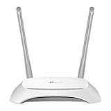 TP-Link TL-WR840N N300 WLAN Router (300Mbit/s (2,4GHz), 4 x 10/100Mbit/s LAN Ports, IPv6, 2 externe...