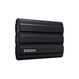 Samsung Portable SSD T7 Shield, 1 TB, USB 3.2 Gen.2, 1.050 MB/s Lesen, 1.000 MB/s Schreiben, Robuste...