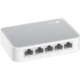 TP-Link TL-SF1005D 5-Port Fast Ethernet-/Netzwerk-/Lan Switch (10/100Mbit/s, automatische...