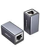 JSAUX RJ45 LAN Kupplung Ethernet Kabel Verbinder [5 Stück] Ethernet Koppler LAN Adapter für LAN...