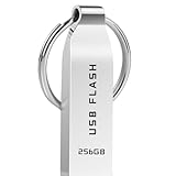 Locpof USB Stick 256GB Speicherstick Metall USB-Stick USB Sticks mit Schlüsselring...