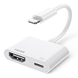 [Apple MFi Zertifiziert] Lightning auf HDMI Digital AV Adapter, iPhone & iPad 1080P HDMI Adapter...