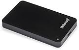 Intenso Memory Case 500 GB Externe Festplatte (6,35 cm (2,5 Zoll) 5400 U/min, 8 MB Cache, USB 3.2)...