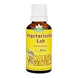 Labextrakt Premium (Käselab) flüssig 30ml 1:15000 -Vegetarisches Lab (Käse selber Machen)