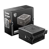 MSI MAG A650BN Netzteil, EU-Stecker - 650W, 80 Plus Bronze zertifiziert, ATX-Netzteil, 12V...