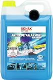 SONAX AntiFrost+KlarSicht Konzentrat (5 Liter) Scheibenwaschanlagen-Frostschutz sorgt für klare...