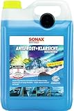 SONAX AntiFrost+KlarSicht Konzentrat (5 Liter) Scheibenwaschanlagen-Frostschutz sorgt für klare...