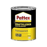 Pattex Kraftkleber Transparent, extrem starker Kleber für höchste Festigkeit, Alleskleber für den...