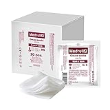 Medrull Mulltupfer Steril Kompressen 5cm x 5cm Nicht klebende Wundauflagen - Extra saugfähig -...