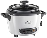 Russell Hobbs Reiskocher mini [small] 0,4l (Warmhaltefunktion, antihaftbeschichteter Gartopf,...