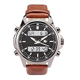 EUROtops Dual Chronograph – Digitale/Analoge Herren-Armbanduhr, Stoppuhr/Alarmfunktion,...