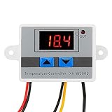 Digitaler Thermostat, 220V , Temperaturregler, Steuerung von Kühlung und Heizung Thermostatschalter...