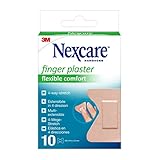 Nexcare Fingerpflaster Comfort Flexible , 44,5 mm x 51 mm, 10/Packung