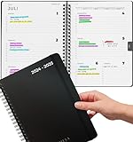 Terminplaner 2024/2025, Kalender 2024/2025 Buchkalender A5 - Minimalistischer Planer 2024/2025 als...
