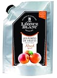 Leonce Blanc Aprikosen-Frucht-Püree - 1x 1kg - angenehm süßes französisches Marillen-Püree,...