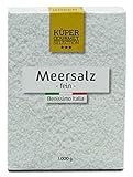 Küper Selection Meersalz - 1000g feines Salz zum Würzen und Verfeinern - ohne Zusätze oder...