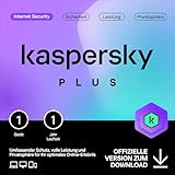 Kaspersky Plus Internet Security 2024 | 1 Gerät | 1 Jahr | Anti-Phishing und Firewall |...