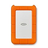 LaCie Rugged Mini 2TB tragbare externe Festplatte, 2.5 Zoll, PC & Mac, inkl. USB-C w/o USB-A Kabel,...