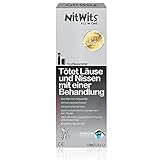 NitWits Läusemittel Kopfläuse - All-In-One Läuse Abwehrspray gegen Läuse und Nissen - Wirksame...