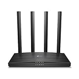 TP-Link Archer C88 Dualband Gigabit WLAN-Router (1300Mbit/s 5GHz + 600Mbit/s 2,4GHz, 4 Gigabit...