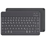 Emetok Deutsche Bluetooth Tastatur für iPad Air/iPad Pro/Mini/iPad...