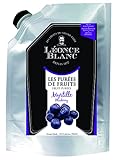 Leonce Blanc Heidelbeeren-Frucht-Püree - 1x 1kg - fruchtig süße Blaubeeren, Heidelbeer-Püree,...