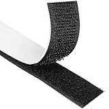 Blooven Klettband Selbstklebend 8 Meter Extra Stark, Doppelseitig Klebende mit Klettverschluss 20mm...