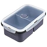 webake Silikon Gefrierbehälter mit Deckel Extra Große Suppe Einfrieren Behälter Silikonform...