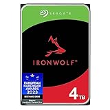 Seagate IronWolf 4TB interne Festplatte, NAS HDD, 3.5 Zoll, 5400 U/Min, CMR, 64 MB Cache, SATA...