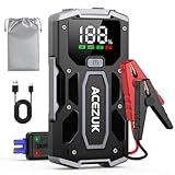 ACEZUK Starthilfe Powerbank 3000A 12V (Bis Zu 7,0L Benzin Oder 5,5L Diesel) Auto Starthilfe mit...