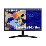Samsung S31C Essential Monitor S24C314EAU, 24 Zoll, IPS-Panel, Full HD-Auflösung, Eco Saving Plus,...
