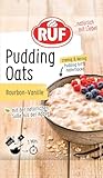 RUF Pudding Oats Bourbon-Vanille, Haferflocke trifft Pudding, ohne Zucker, nur die natürliche...