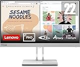 Lenovo L22e-40 | 21,45' Full HD Monitor | 1920x1080 | 75Hz | 250 nits | 4ms Reaktionszeit | HDMI |...