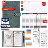 Budget Planner Deutsch - Budget Binder A6 Geldplaner Mappe Ideal für Geld Sparen und Challenge als...