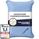 LICARGO® Mikrofaser Scheibenschwamm - gegen Beschlagene Autoscheiben - garantiert streifenfreies...