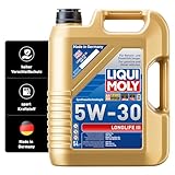 LIQUI MOLY Longlife III 5W-30 | 5 L | Synthesetechnologie Motoröl | Art.-Nr.: 20647, farblos