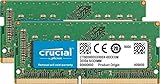 Crucial 32GB Kit (16GBx2) DDR4 2666 MT/s (PC4-21300) CL19 DR SODIMM 260pin Arbeitsspeicher für Mac...