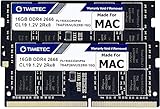 Timetec 32GB KIT (2x16GB) Kompatibel für Apple DDR4 2666MHz/2667MHz für Mitte 2020 iMac...