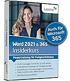 Word 2021 & 365 Insiderkurs - Powertraining für Fortgeschrittene | Lernen Sie Schritt für Schritt...