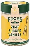 Fuchs Gewürze - Zimt Zucker Vanille - Gewürz zum Versüßen von Waffeln, Milchgetränken oder...