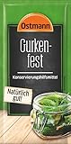 Ostmann Gewürze – Gurkenfest, ideale Konservierungshilfe zum Einmachen von leckeren, haltbaren,...