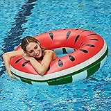 Schwimmring Wassermelone, Schwimmring, Sommer, Wasser, aufblasbares Spielzeug für Pool, Erwachsene...