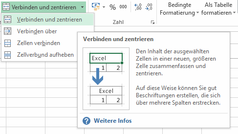 Excel Uberschrift Zentrieren So Dass Sie Bei Anderungen Mittig Bleibt Tippscout De